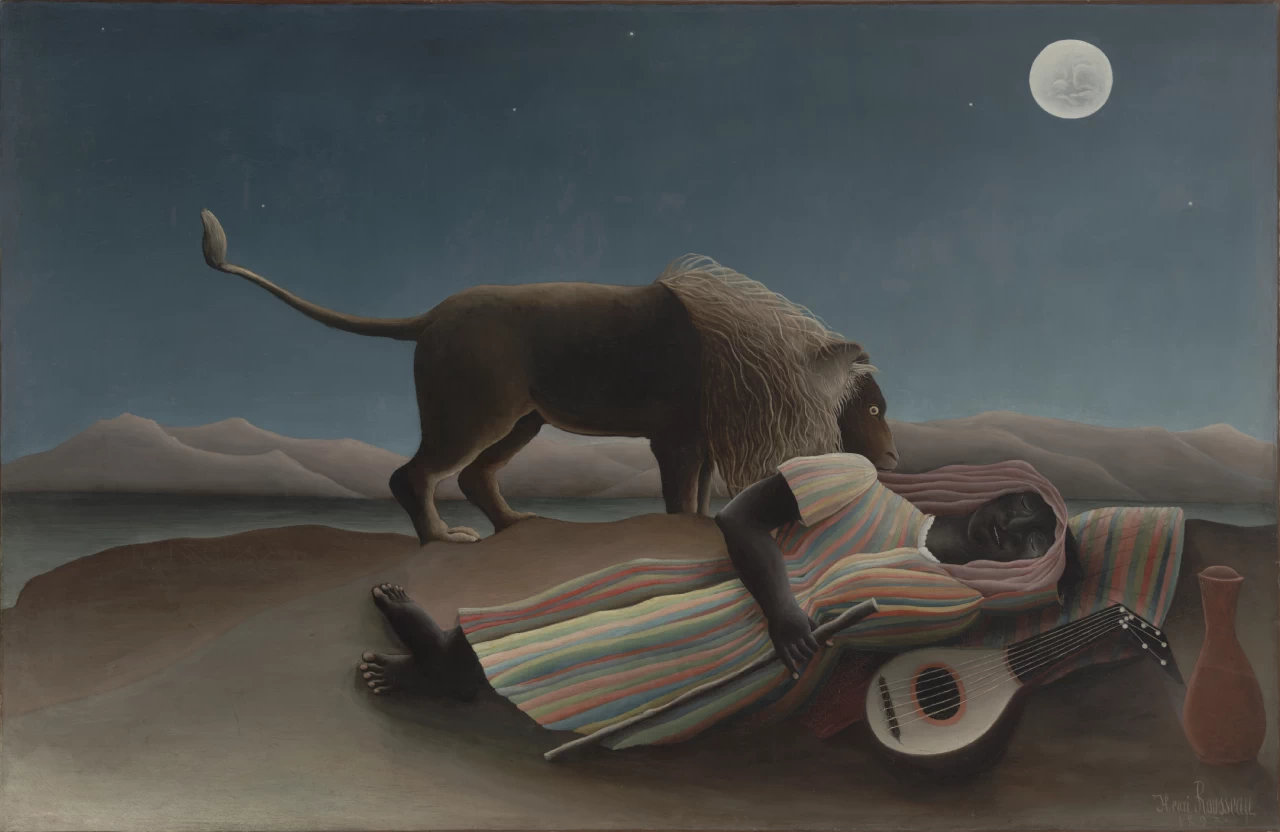 Il beduino addormentato - Museum of Modern Art